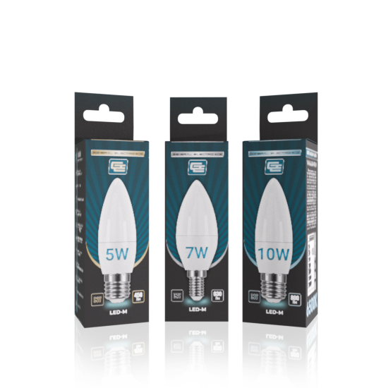 Лампа светодиодная LED-M C37